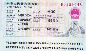 Kinh nghiệm xin visa Trung Quốc