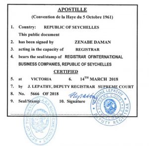 Apostille