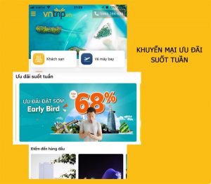 Hướng dẫn đặt phòng khách sạn qua Vntrip đơn giản