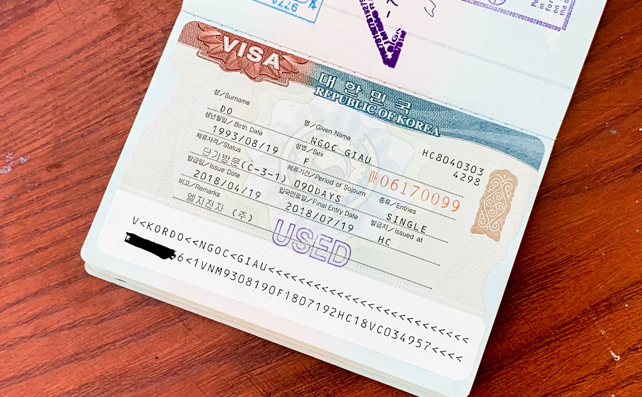 Visa Hàn Quốc
