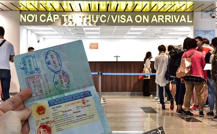 xin visa Việt Nam cho người nước ngoài nhận tại sân bay Nội Bài: