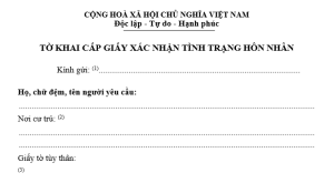 Hướng dẫn chi tiết cấp giấy chứng nhận hôn nhân cho công dân Việt Nam ở nước ngoài 