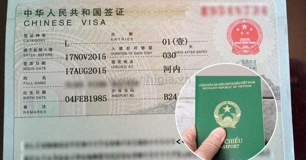 Thủ tục xin visa du lịch Trung Quốc 2024