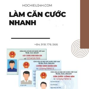 Dịch vụ làm căn cước công dân nhanh tại Ninh Bình