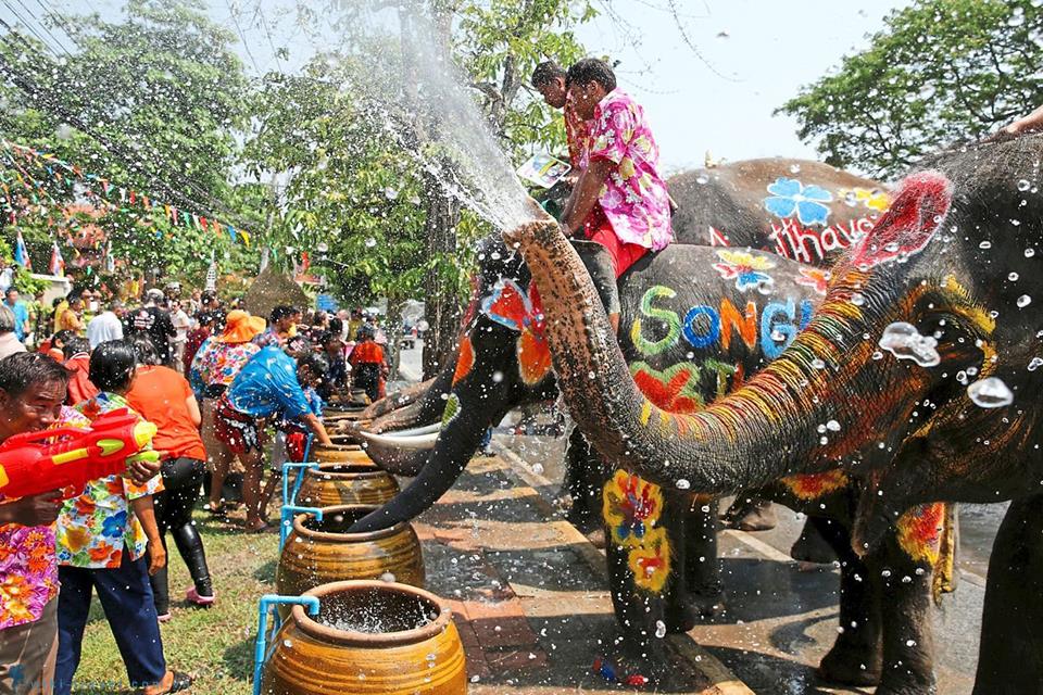 Du lịch Thái Lan chơi Tết Songkran