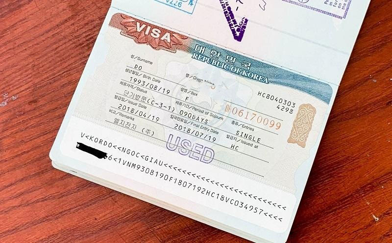 check visa Hàn Quốc tại Việt Nam