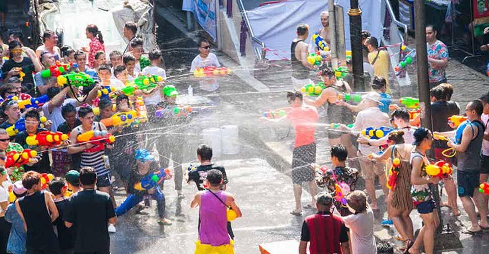 Du lịch Thái Lan chơi Tết Songkran