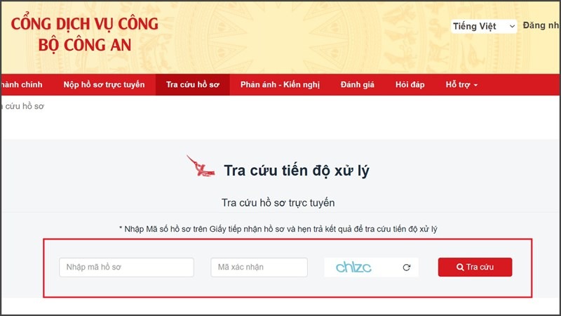 thủ tục làm hộ chiếu online