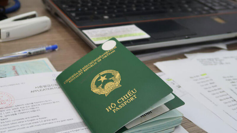 CCCD gắn chip làm hộ chiếu