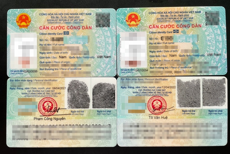 Hướng dẫn làm CCCD gắn chip