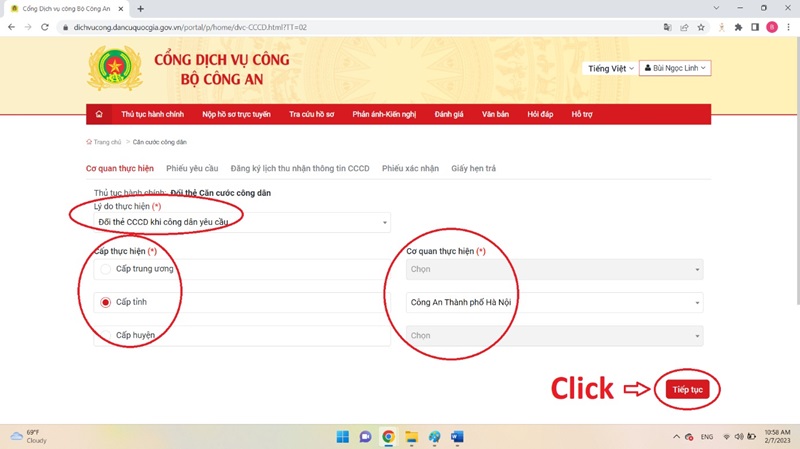 Làm CCCD online có đơn giản